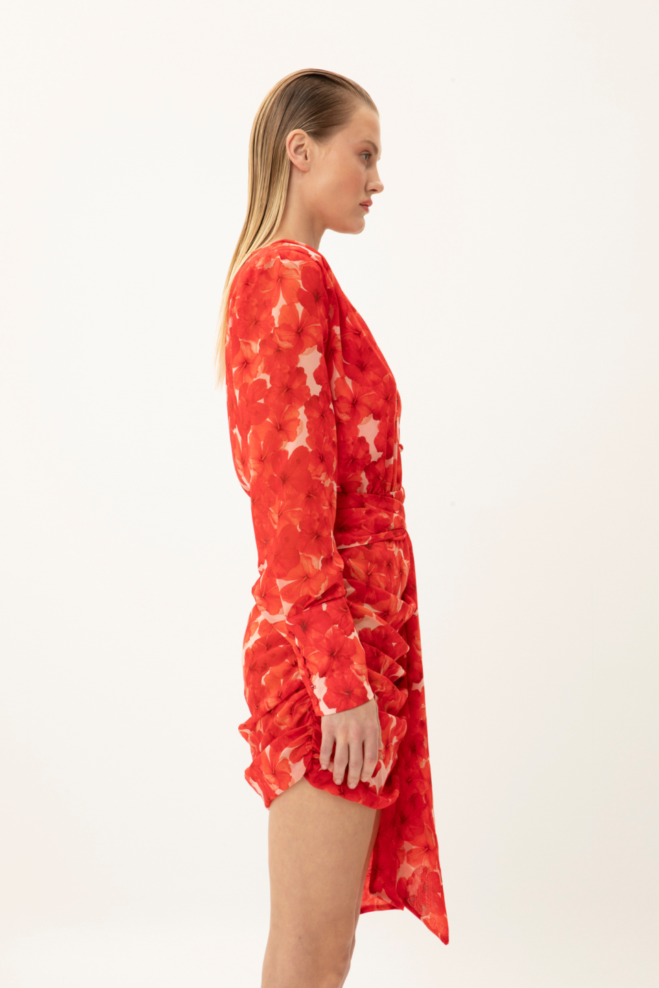 Sonnet mini wrap dress on sale